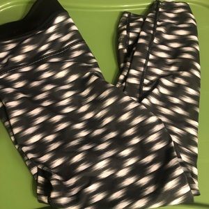 Nike fit black and gray work out pants